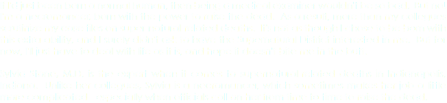 If I'd just been born a normal human, then being a medical examiner wouldn't be so bad. But no! I'm a necromancer, born with the power to raise the dead. As a result, more than my collegues scrutinize my case files on super-natural-related deaths. It's not as though I chose to be born with this extra ability, and I surely didn't ask to have the Supernatural District interested in me. But for now, I'll just have to deal with life as it is, and hope it doesn't bite me in the butt. Sylvia Stone, M.D. is the expert when it comes to supernatural-related deaths in Indianapolis, Indiana. Unlike her collegues, Sylvia is a necromancer, which sometimes makes her job a little more complicated - especially when officials call on her from time to time to raise the dead.